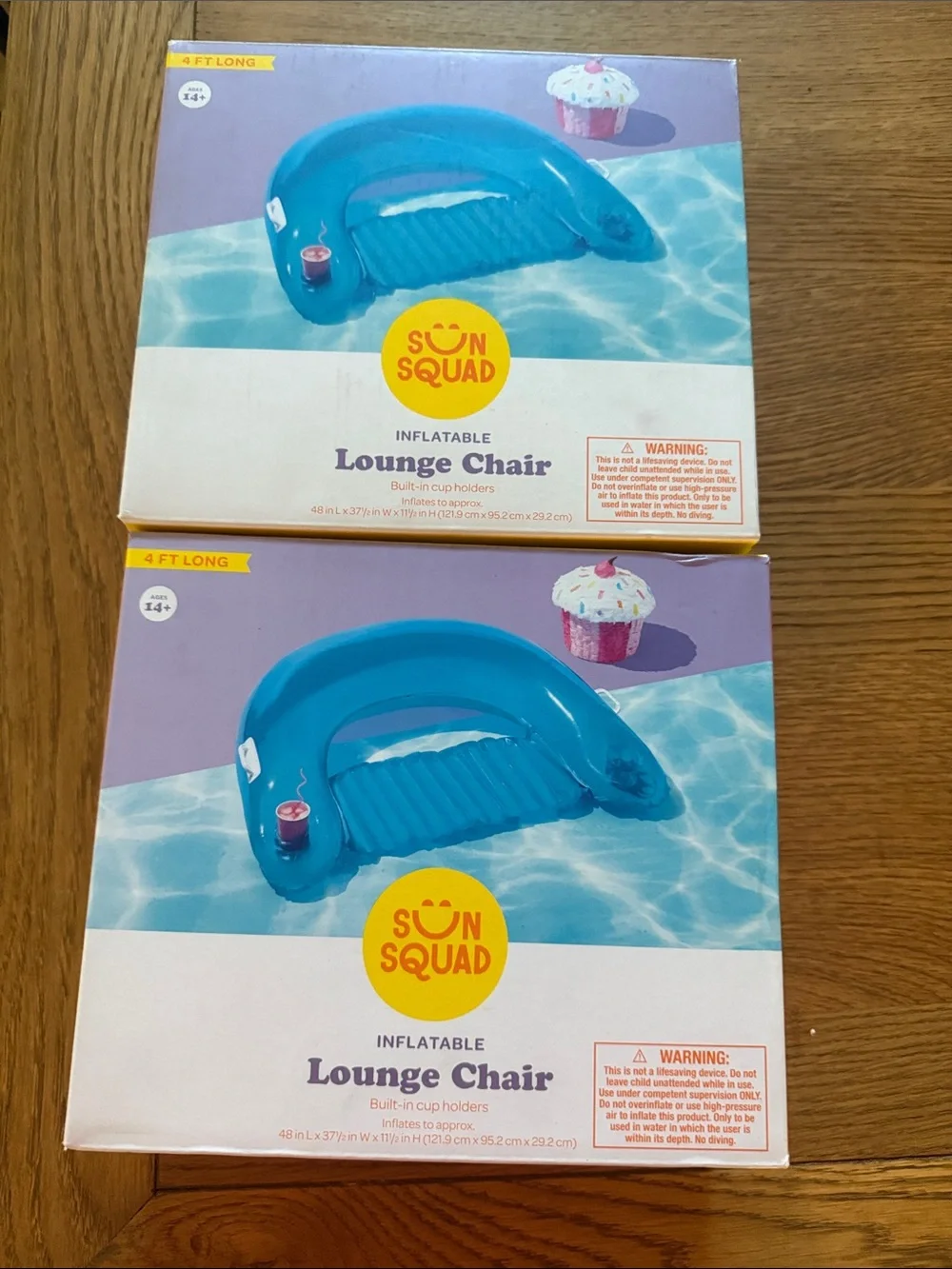 Target Sun Squad Inflatable Lounge Chair - Blue